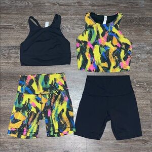 Like New Lululemon Matching Bundle. Size Tops 6/Bottoms 4